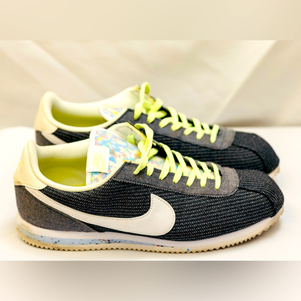 NIKE CLASSIC CORTEZ GREY Recycled Canvas - Size 13